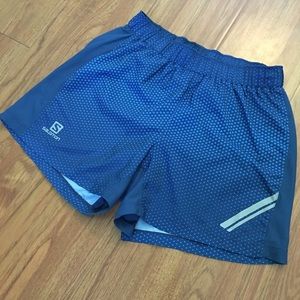 Salomon 5” Running Shorts with Polka-dot Print